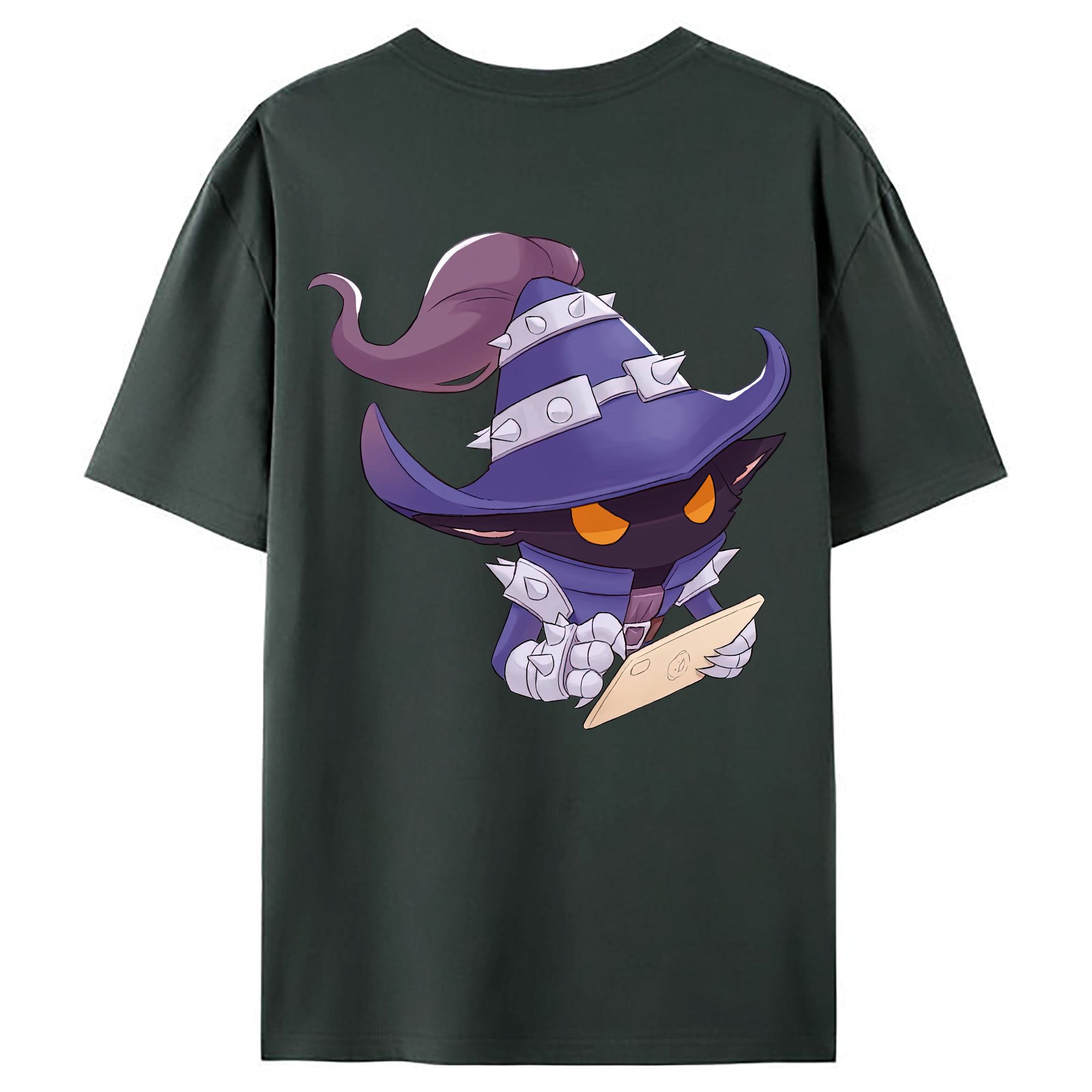 （画像用） リーグ・オブ・レジェンド League of Legends LOL 綿100％ メンズ半袖Tシャツ（バックプリント） 通気性